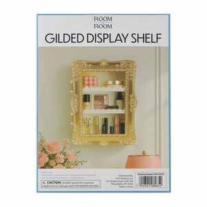 Gilded Display Shelf Viral Gold Display Shelf